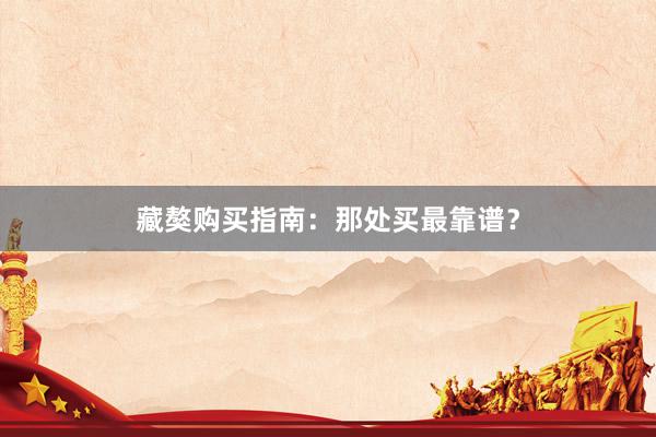 藏獒购买指南：那处买最靠谱？